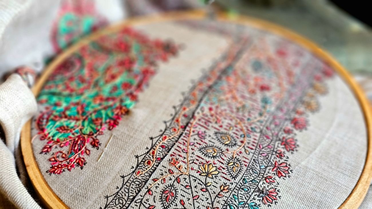 Detalhe de bordado